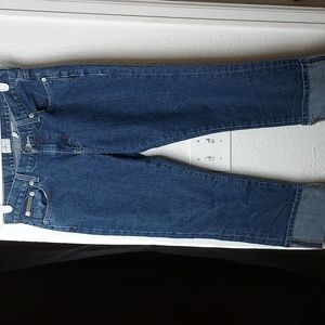 Calvin Klein cropped jeans size 4